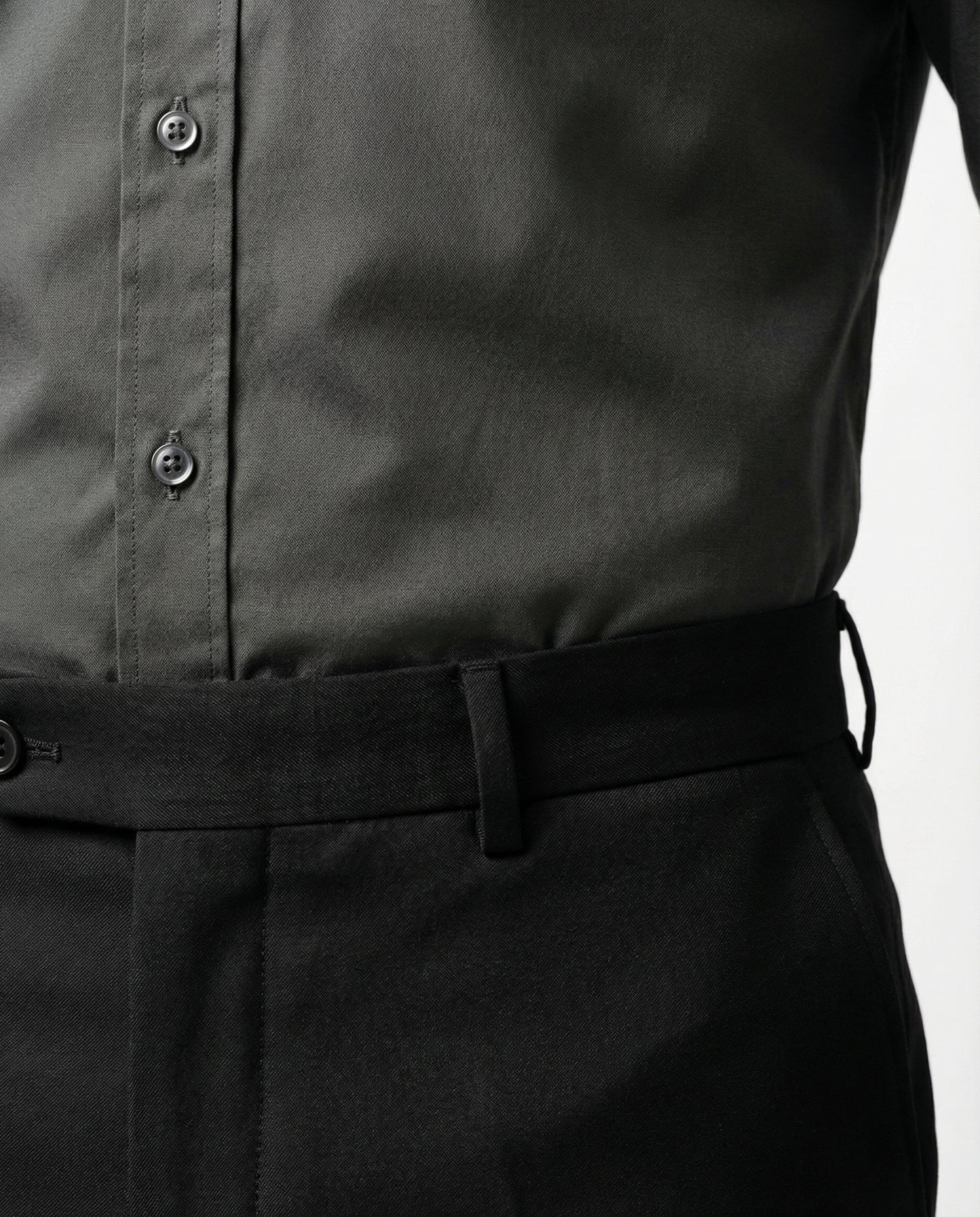 Men’s Coco’s Black Formal Shirt with Black Tailored Trousers – Premium Office Wear Set