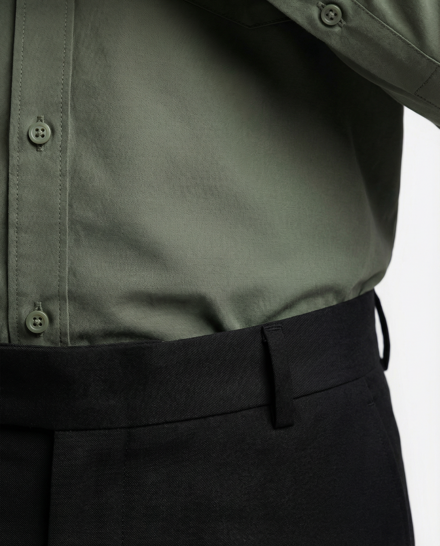 Men’s Rocky River Formal Shirt with Black Tailored Trousers – Premium Office Wear Set