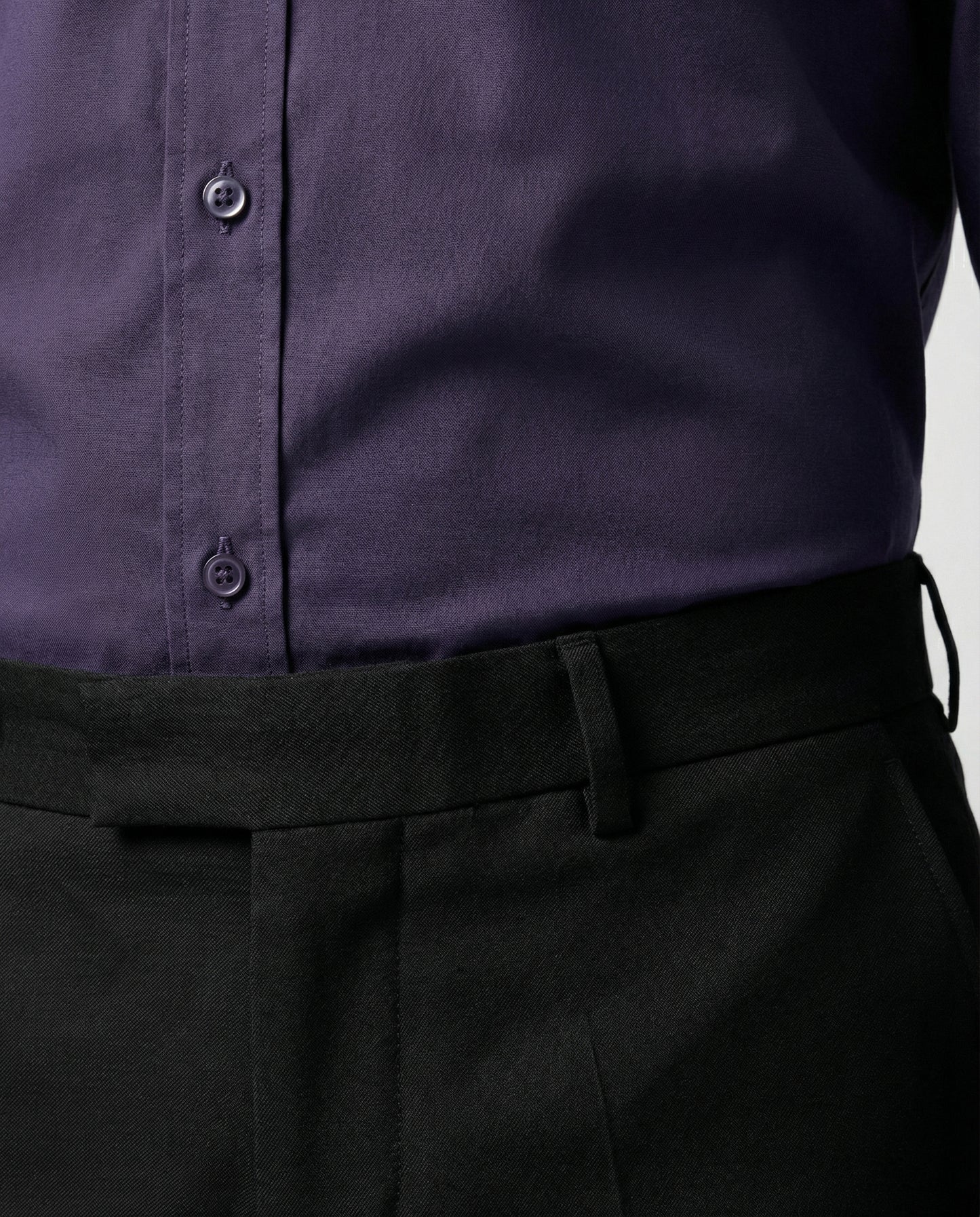 Men’s When Blue Met Red Formal Shirt with Black Tailored Trousers – Premium Office Wear Set