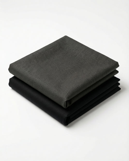 Men’s Coco’s Black Formal Shirt with Black Tailored Trousers – Premium Office Wear Set