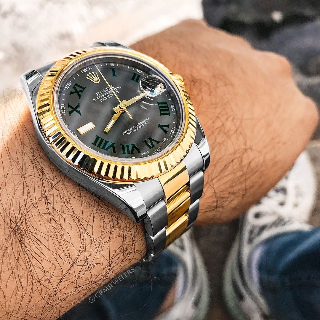Premium Datejust Automatic Watch – Wimbledon Oyster Edition