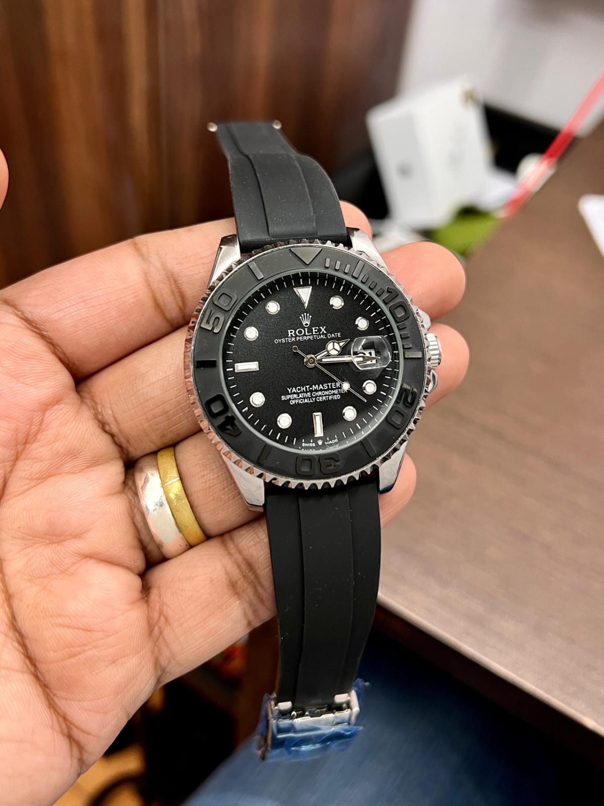Premium Yacht-Master Automatic Watch – Marine Edition
