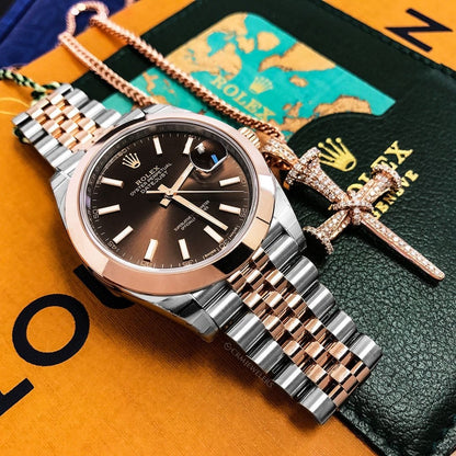 Premium Datejust Automatic Watch – Smooth Bezel Classic Edition