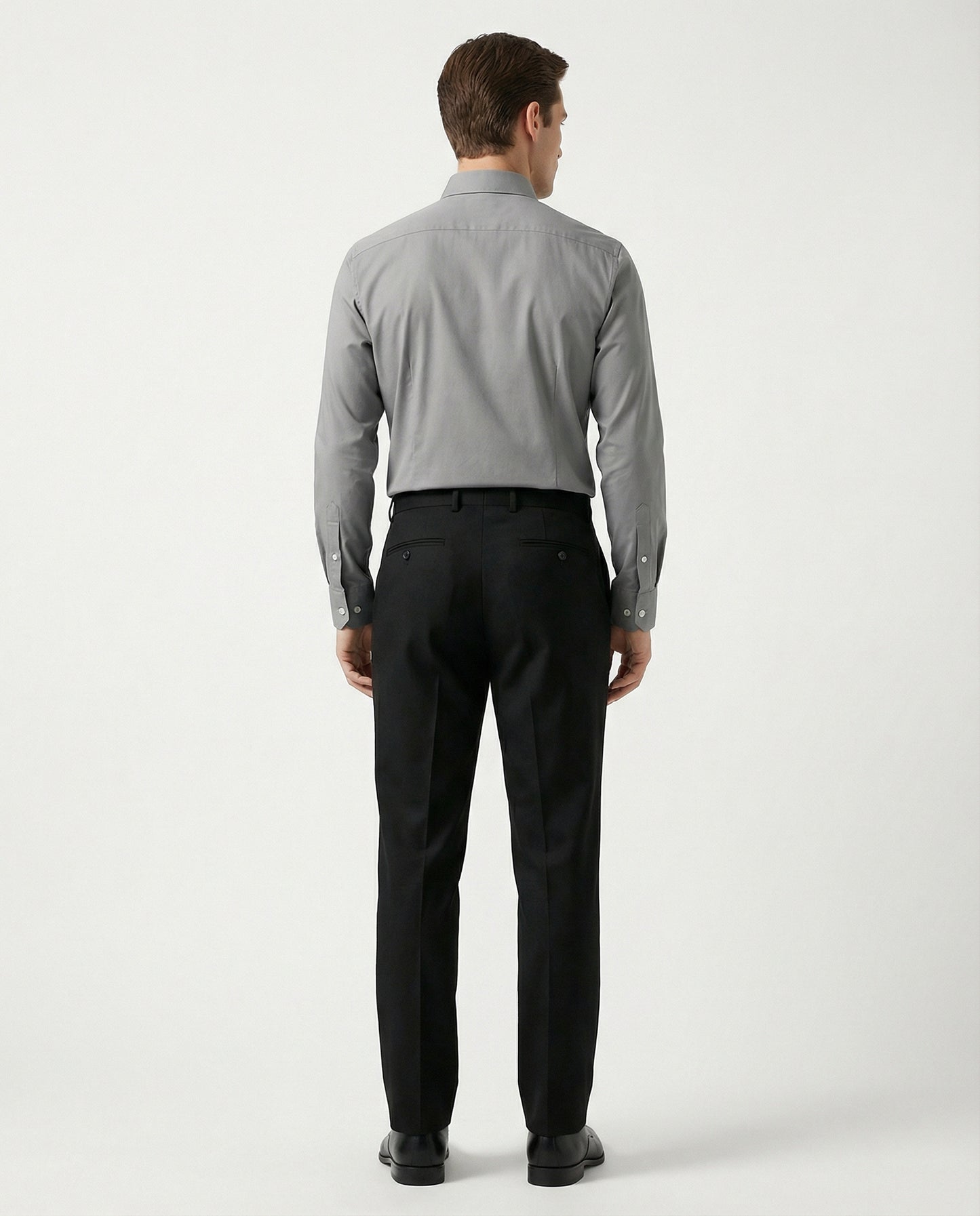 Men’s Ironside Formal Shirt with Black Tailored Trousers – Premium Office Wear Set