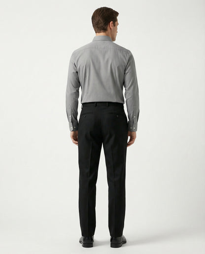 Men’s Ironside Formal Shirt with Black Tailored Trousers – Premium Office Wear Set