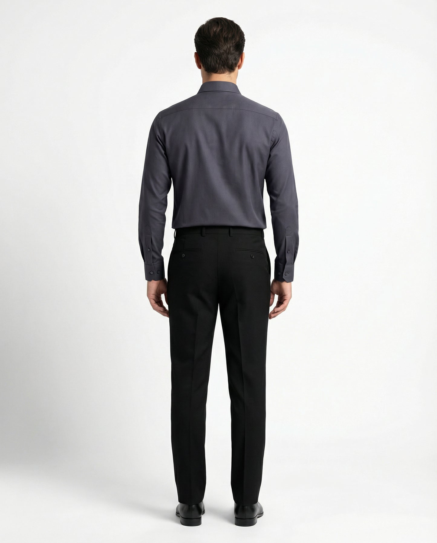 Men’s River Styx Formal Shirt with Black Tailored Trousers – Premium Office Wear Set