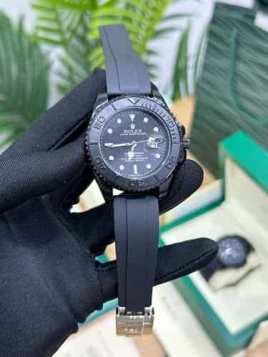 Luxury Marine Sport Watch – Rose Gold Black Edition