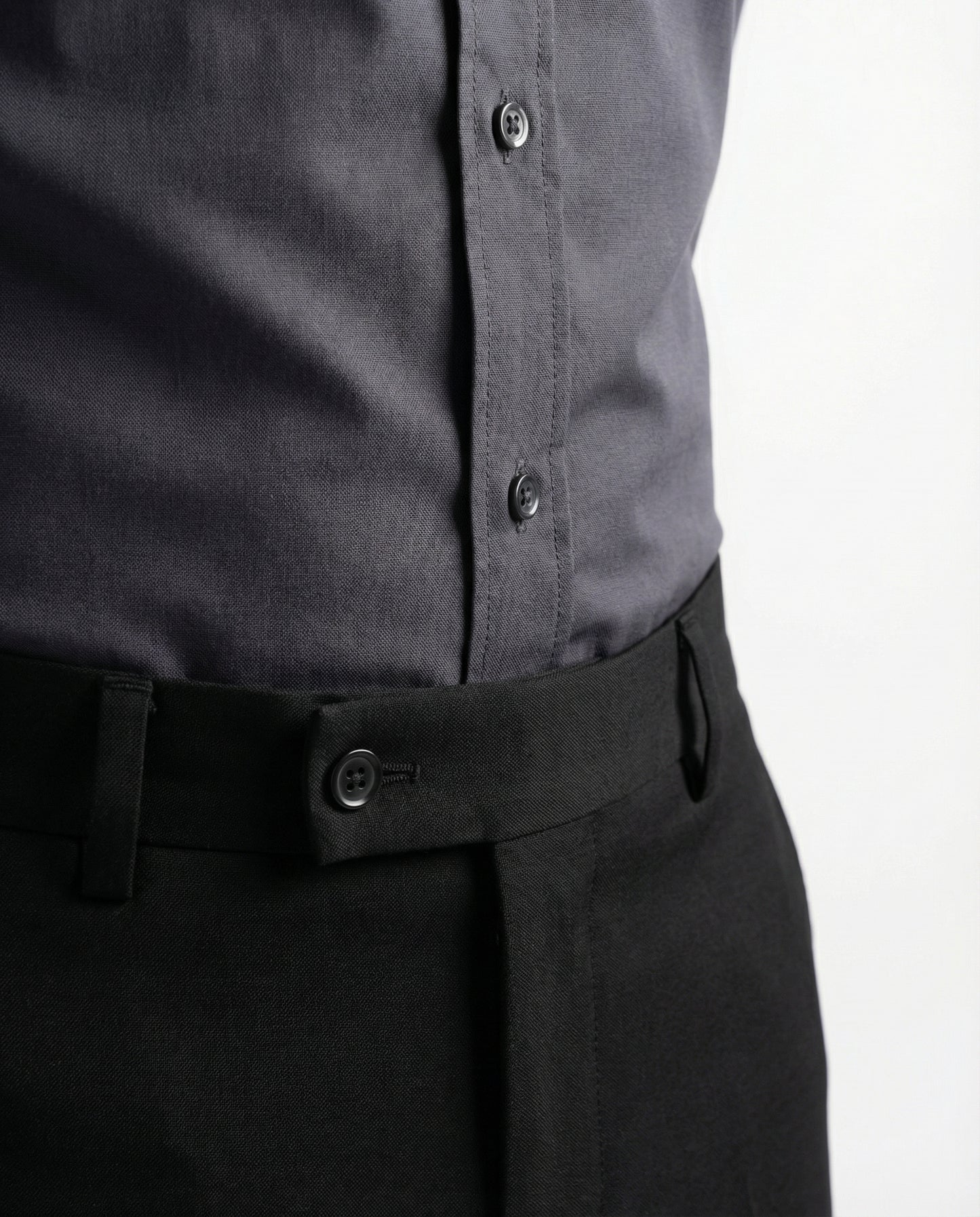 Men’s River Styx Formal Shirt with Black Tailored Trousers – Premium Office Wear Set