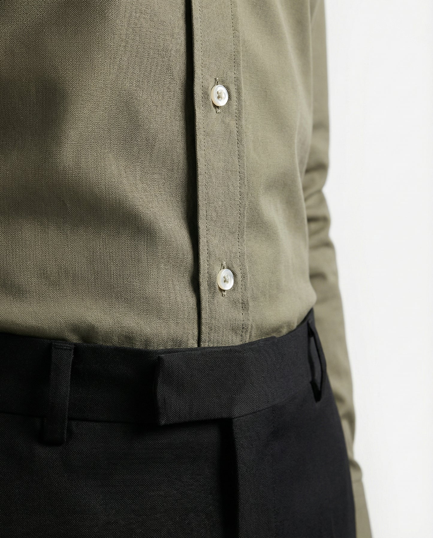 Men’s Gully Formal Shirt with Black Tailored Trousers – Premium Office Wear Set