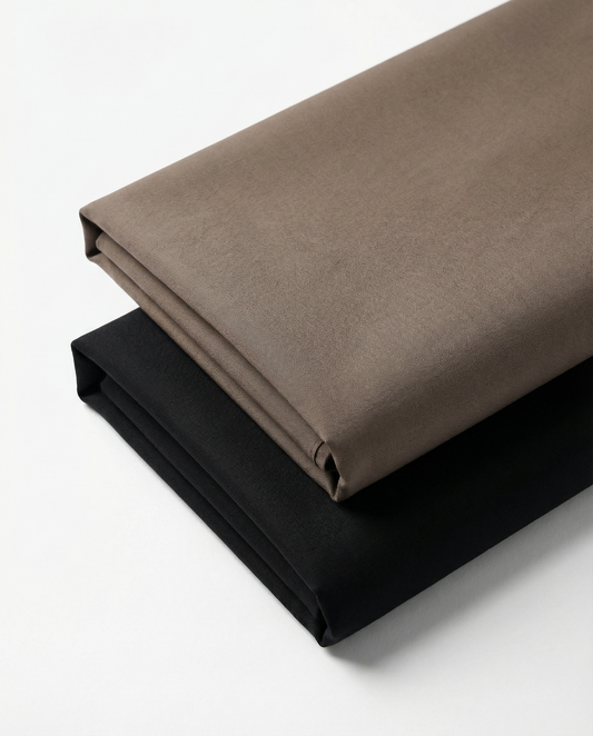 Men’s Brainstorm Bronze Formal Shirt with Black Tailored Trousers – Premium Office Wear Set