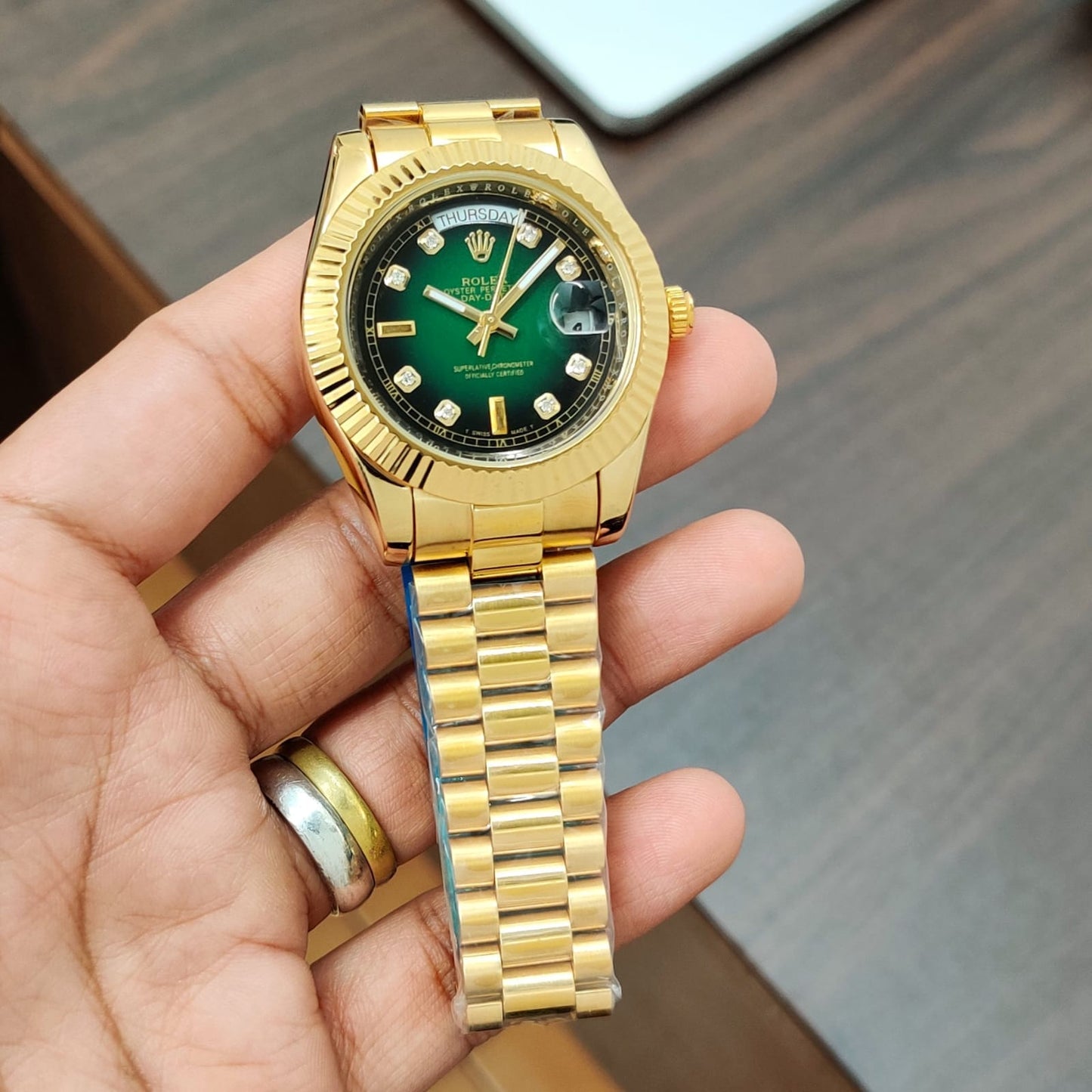 Premium Day-Date Automatic Watch – President Edition