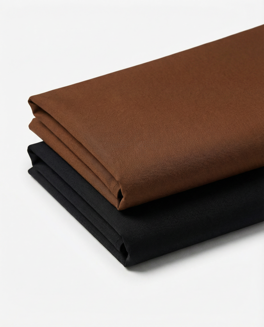 Men’s Dark Catacombs Formal Shirt with Black Tailored Trousers – Premium Office Wear Set