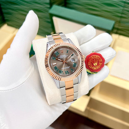 Premium Datejust Automatic Watch – Wimbledon Oyster Edition