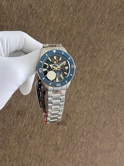 Rado Captain Cook Skeleton Stainless Steel Luxury Watch